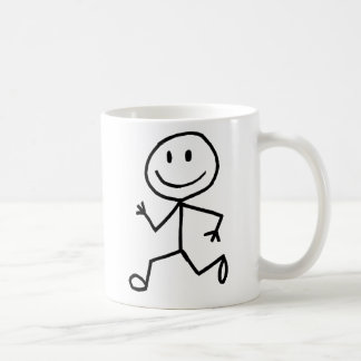 Stickman Runner Coffee Mug