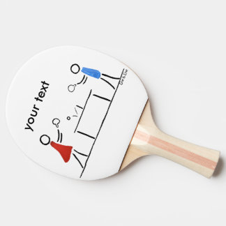stickman stickwoman stickdog stickcat ping pong paddle