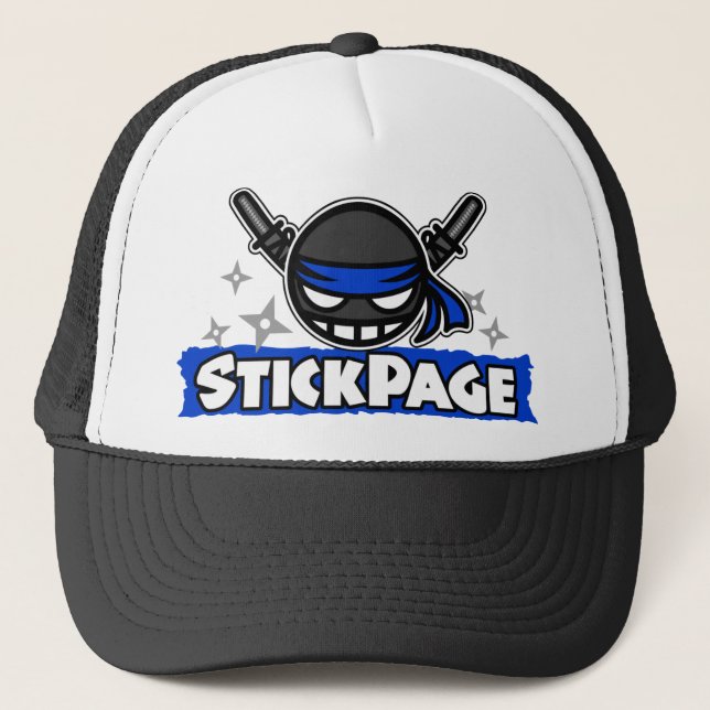 StickPage Ninja Trucker Hat (Front)