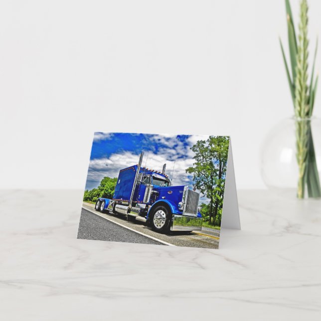 Sticks Peterbilt 359 Note Card (Front)