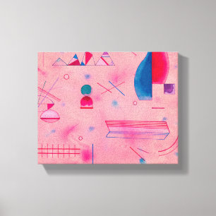 Sticks, The Rose, 1933 by Wassily Kandinsky Canvas Print