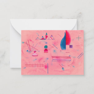 Sticks, The Rose, 1933 by Wassily Kandinsky Note Card