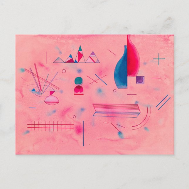 Sticks, The Rose, 1933 by Wassily Kandinsky Postcard (Front)