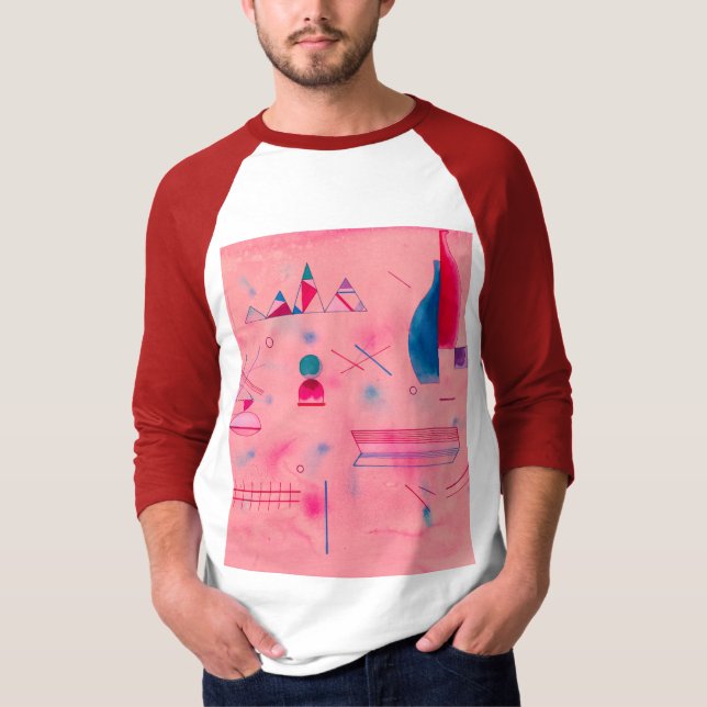 Sticks, The Rose, 1933 by Wassily Kandinsky T-Shirt (Front)