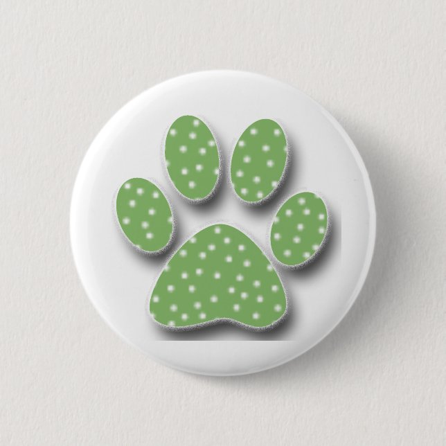 Sticky Catus Paw Button (Front)