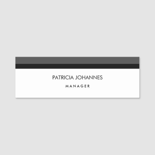 Sticky clothes printable custom work name tag