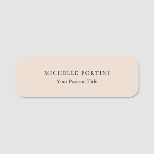 Sticky clothes printable custom work name tag