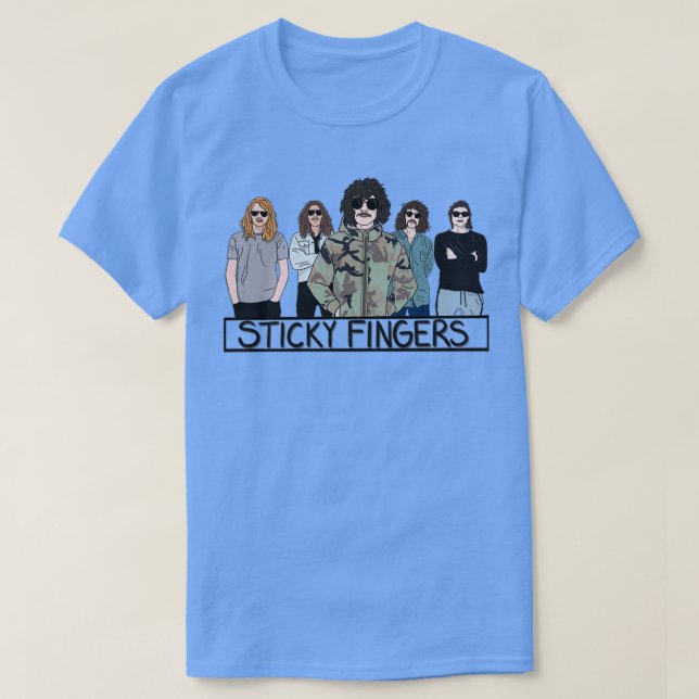 Sticky Fingers 2 T-Shirt (Design Front)