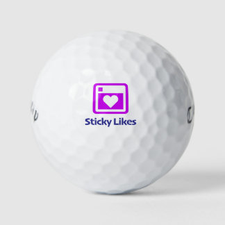 Sticky Golf Balls