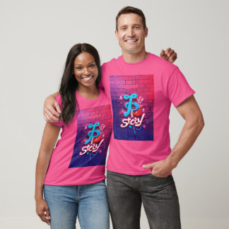 Sticky Kitty Graffiti T-Shirt