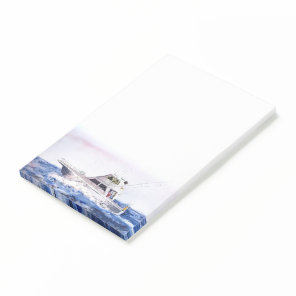 Sticky Note Fishing Boat