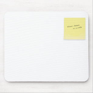 sticky note mouse pad