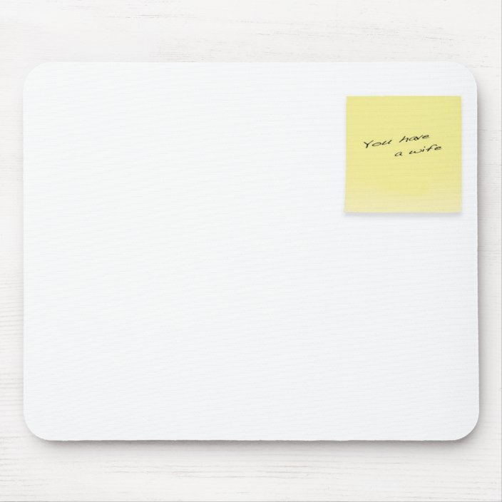 sticky note mouse pad