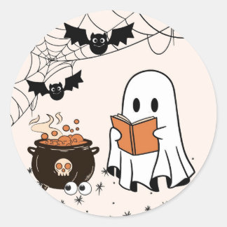 Sticky orange collection. classic round sticker