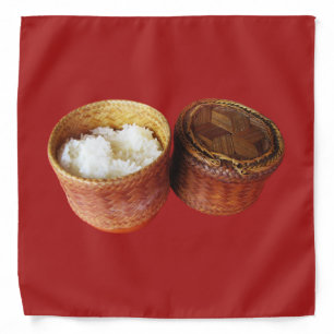 Sticky Rice [Khao Niao] Thai Lao Food Bandana