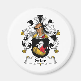 Stier Family Crest Magnet