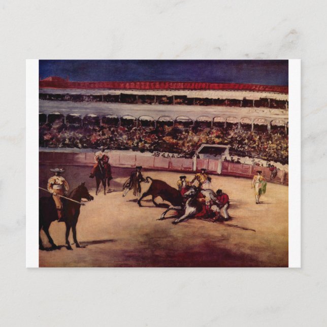 Stierkampf Postcard (Front)