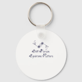 Stiff Person Syndrome Matters Keychain