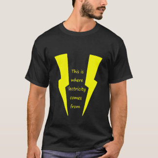 Stifler Mom This Is Where Electricity Comes From T-Shirt