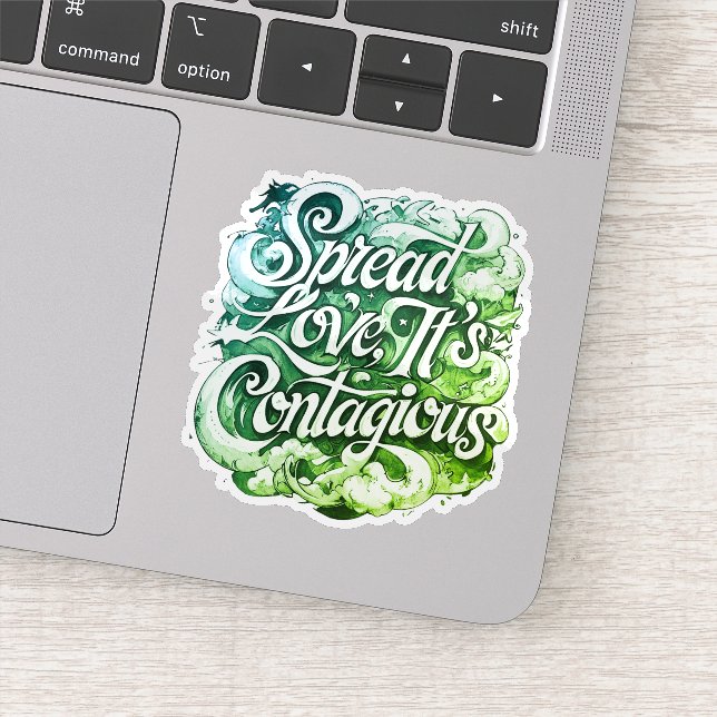 Stiker Spread Love  Sticker (Detail)