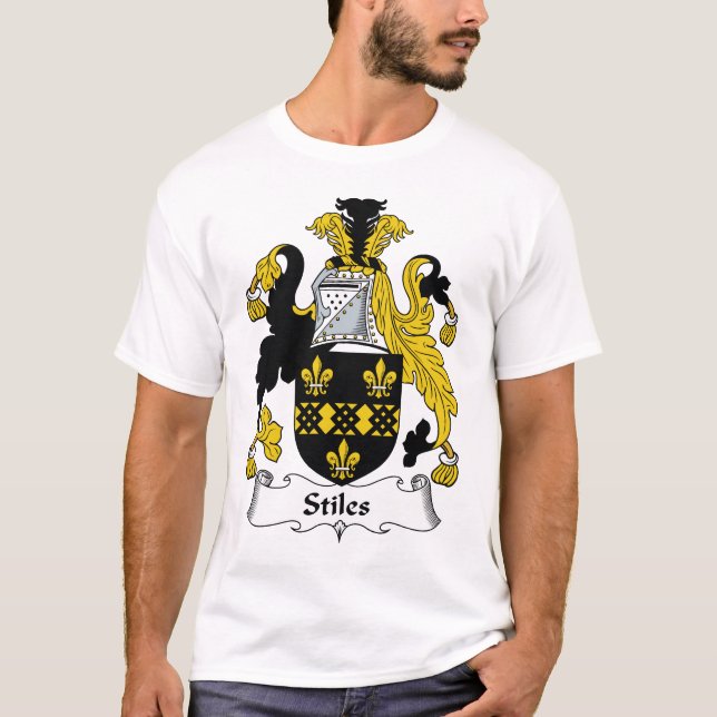 Stiles Family Crest T-Shirt (Front)