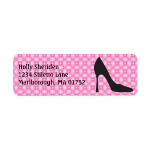 Stiletto Address Label