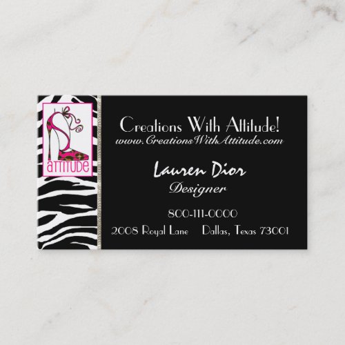 Stiletto Diva Business Cards