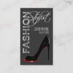 Stiletto Fashion Stylist, Costume Designer Business Card