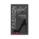 Stiletto Fashion Stylist, Costume Designer Business Card