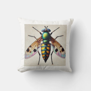 Stiletto Fly 220924IREF208 - Watercolor Throw Pillow