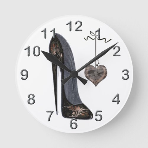 Stiletto Shoe Art Clocks
