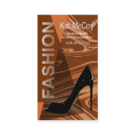 "Stiletto Style" - Fashion Stylist, Designer Business Card