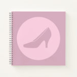 Stilettos High Heeled Shoes Icon CUSTOM COLOR Notebook