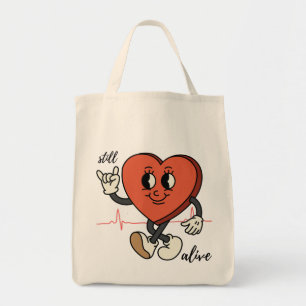 still alive tote bag