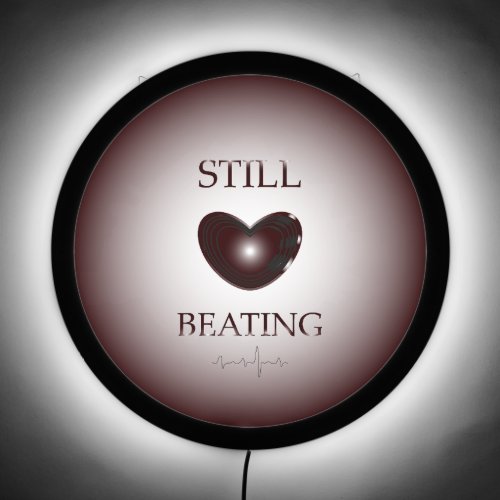 STILL BEATING HEART LED SIGN