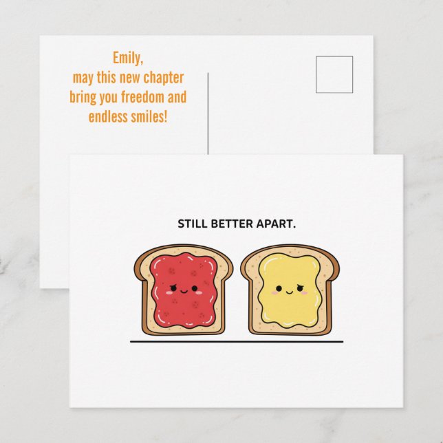 Still Better Apart Card Divorce (Front/Back)