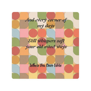 Still Choosing You, Timeless Choice, video version Metal Print