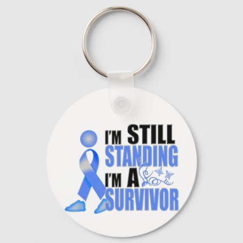 Still Colon Cancer Survivor Keychain