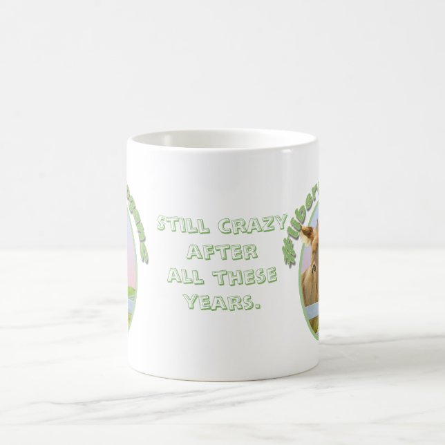 Still crazy after all these years coffee mug (Center)