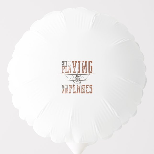 still fly playing with airplanes balloon (Front)