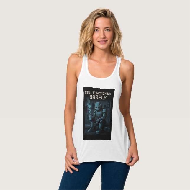 Still Functioning Barely Tank Top (Front Full)