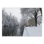 Still House along still water in snow (Front Horizontal)