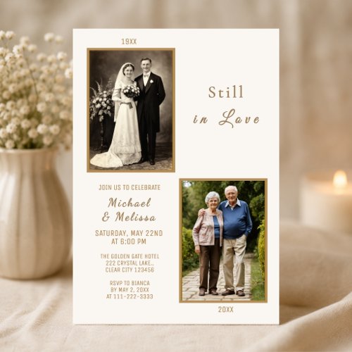 Still in Love Anniversary Invite