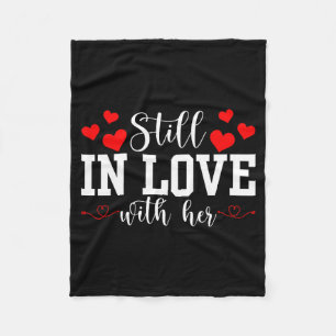 Still In Love With Her - Too Tired To Train A New  Fleece Blanket