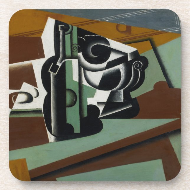 Still Life, 1917 (oil on panel) Beverage Coaster (Front)