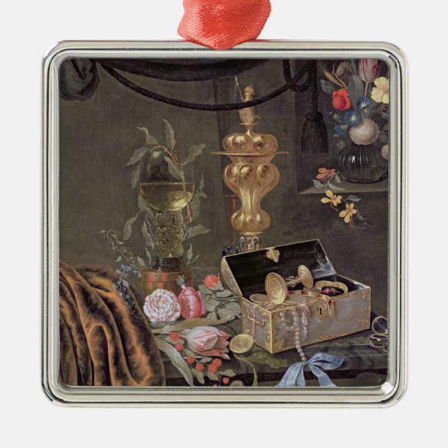 Still Life 2 Metal Ornament (Front)