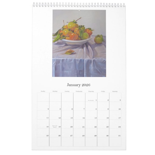 Still Life: A 2015 Calendar (Jan 2026)