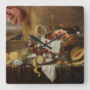 Still Life art wall clock