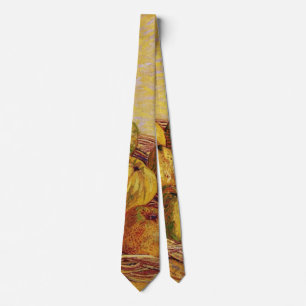 Still Life, Basket of Apples by Vincent van Gogh Tie