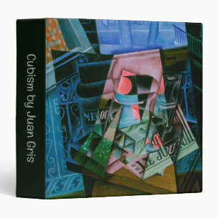 Still Life Before an Open Window by Juan Gris 3 Ring Binder